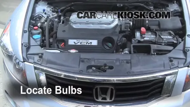 2008 Honda Accord EX-L 3.5L V6 Sedan (4 Door) Lights Highbeam (replace bulb)